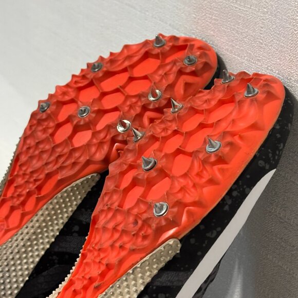 Nike Zoom Rival S 907565-008 Black Gray Paint Splatter Women's 8.5 Racing Cleats - Picture 14 of 16